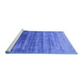 thumbnail image 2 of Ahgly Company Machine Washable Indoor Round Persian Blue Bohemian Area Rugs, 5' Round, 2 of 4