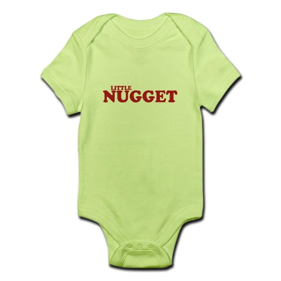 CafePress - Little Nugget -- Infant Bodysuit - Baby Light Bodysuit