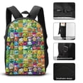 thumbnail image 4 of Plants Vs Zombies 3Pcs Backpack Sets Bookbag with Lunch Bag And Pencil Case for Office Travel Work, 4 of 9