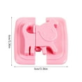 thumbnail image 3 of DPTALR Safety Lock Refrigerator Safety Buckle Child Baby Safety Cabinet Door Lock, 3 of 3