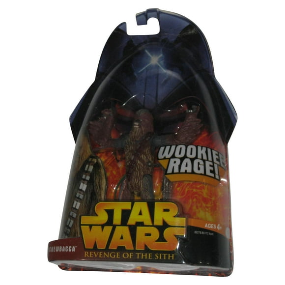 Star Wars Revenge of The Sith (2005) Chewbacca Wookiee Rage Figure #5
