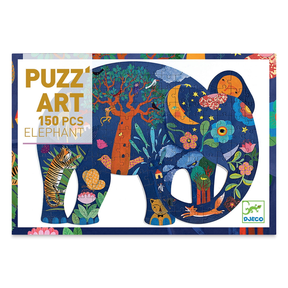 Djeco Puzz'Art Elephant, 150 Pieces