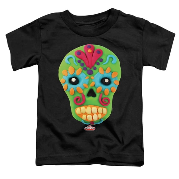 Play Doh Sugar Skull S/S Toddler T-Shirt Black