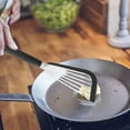 thumbnail image 1 of Spatula Functional Spatula Silicone High Temperature Stainless Steel Fish Frying Spatula Non Stick Pan Spatula Household Pancakes, 1 of 7