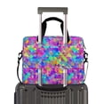 thumbnail image 2 of FORMRS 16" Laptop Bag Carrying Sleeve Case with Handle Travel Shoulder Briefcase, Vibrant Geometric Pattern, 2 of 8