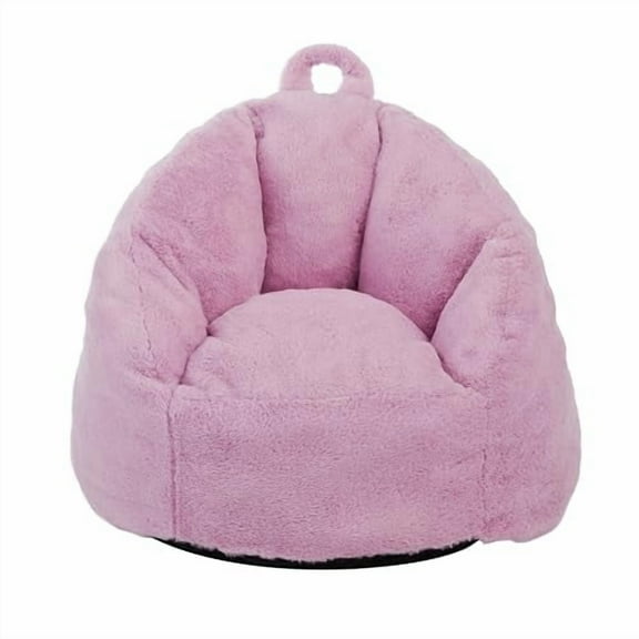 Ulax furniture Kids Couch, Mini Sofa Couch, Kids Bean Bag Chair, Ideal for Toddlers (Pink)