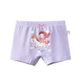 thumbnail image 7 of HAWEE Little Girls Underwear Kids Cotton Soft Boxer Briefs Panties Cartoon Big Girls Undies Pattern Boyshorts (Pack of 4), 7 of 7