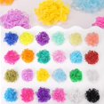 thumbnail image 3 of Gomas Elásticas Para El Cabello 24 Colores, 2000 Piezas Mini Gomas Para El Cabello, Pequeñas Gomas Para El Cabello, Accesorios Coloridos Para El Cabello Para Niños Pequeños, 3 of 5