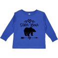 thumbnail image 3 of Inktastic Sister Bear Native Arrow Girls Long Sleeve Toddler T-Shirt, 3 of 5