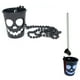 thumbnail image 4 of Collar de taza con cara de fantasma de Halloween, collar de copa de vino de plástico para fiesta de Halloween, taza, 4 of 6