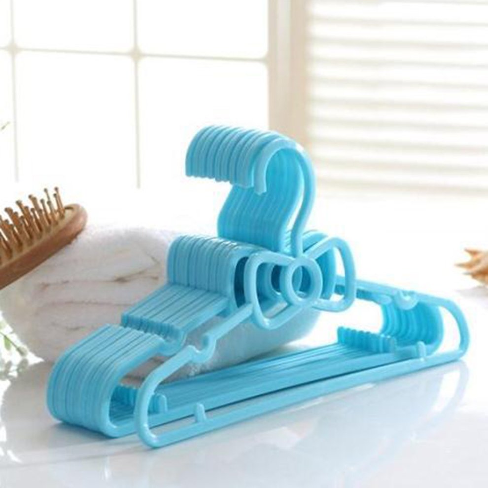 NEW 10pcs Set Children's Bow Hanger Home Baby Clothes Hanger