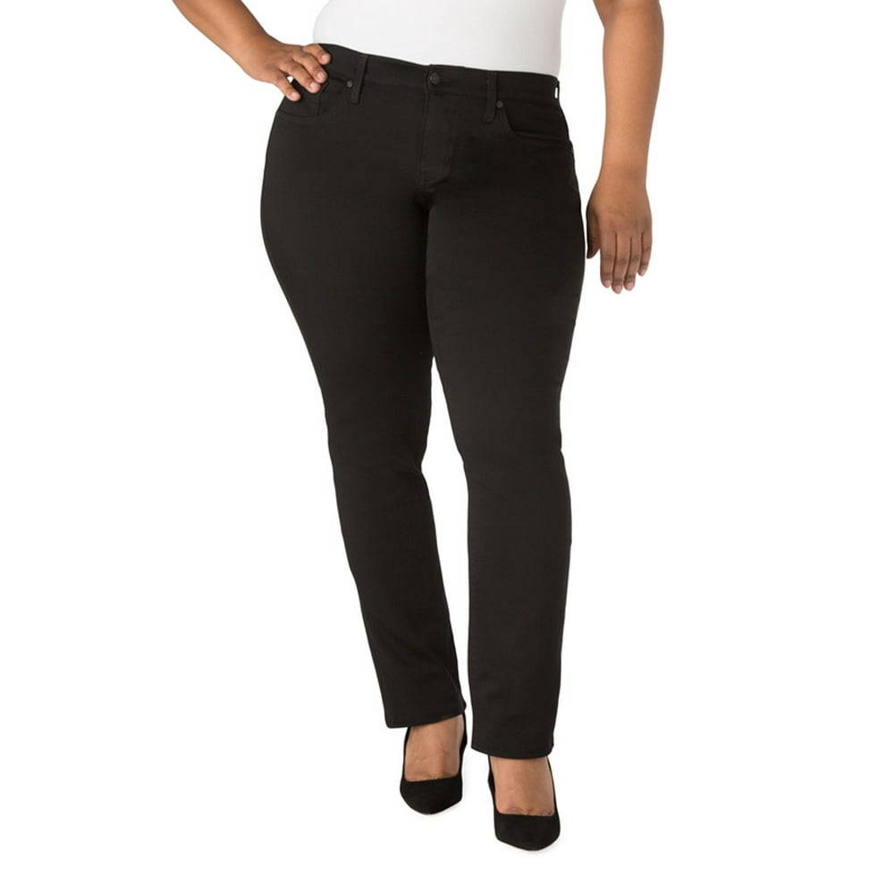 signature levi strauss curvy straight