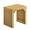 Nature, variant on 18" Solid Wood Bench, Entryway Bench with Storage for Entryway, Living Room, Kitchen (Nature, Small Bench)