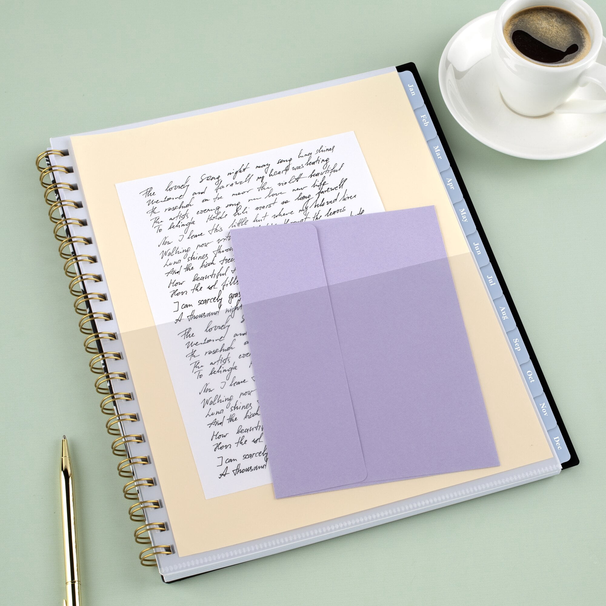 Cherrywood Lane for Mead Cambridge 2027 Weekly Monthly Planner Black Botanicals