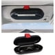 thumbnail image 1 of funda negra para gafas de coche, gafas de sol extensibles con visera solar., 1 of 5