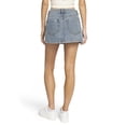 thumbnail image 4 of Mills by Millie Bobby Brown Women's Acid Wash Denim Skirt, Sizes 00-18, 4 of 6