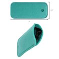 thumbnail image 6 of [5 PACK], JAVOedge Soft Felt Slip In Pouch Case for Sunglasses, Reading Glasses Multi Colors, MicroFiber Cloth, 6 of 8