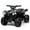 black, variant on Geetinfly Kids ATV 4 Wheeler,6V Battery Powered Quad Electric Vehicle with LED Lights,Foot Pedal,Ride on Toy Car for Kids Toddlers,Black