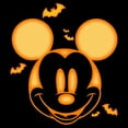 thumbnail image 2 of Women's Mickey & Friends Halloween Pumpkin Face  Graphic T-Shirt, 2 of 3