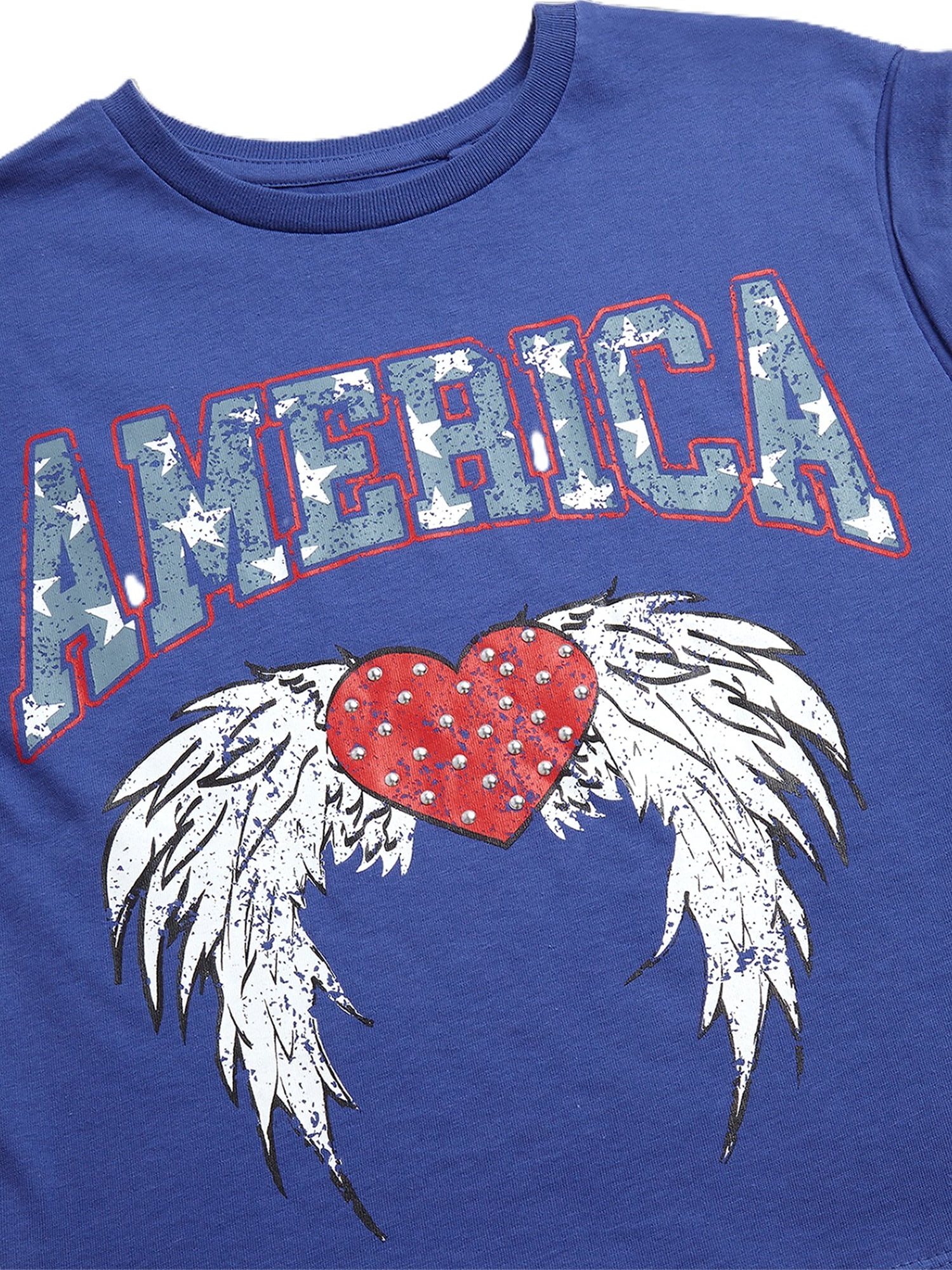 Jessica Simpson Girls Graphic Tee, Size 7-14/16