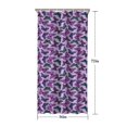 thumbnail image 5 of Purple Butterfly Pattern Shower Curtain 36"x72" ,Bathroom Decorative Shower Curtains Set with 12 Hooks,Modern Waterproof Washable Shower Curtain, 5 of 6