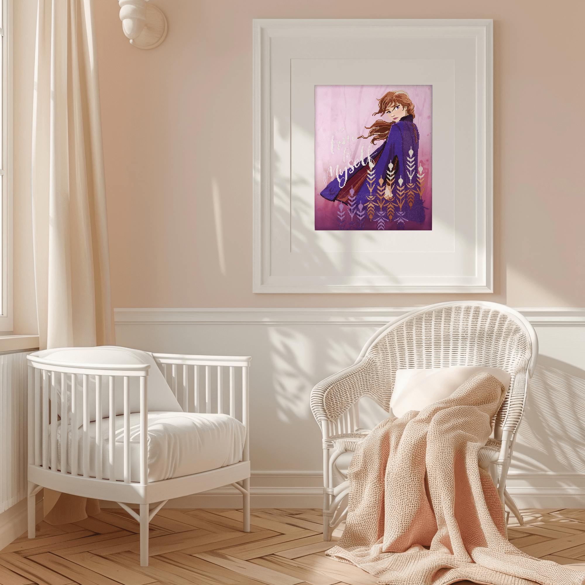 Diamond Dotz True to Myself, Frozen Diamond Painting Kits for Adults - Diamond Art Kits a Relaxing Creative Craft Kit with Dotz Gems 25.6"x19.7"