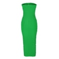 thumbnail image 5 of Cameland Robe Mini Moulante Sans Manches à Col en V Confortable et Décontractée pour Femmes, 5 of 5