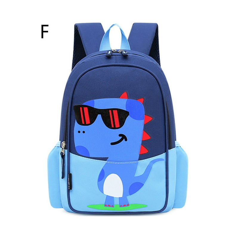 MIRLEWAIY Kids Daycare Backpack Boys Preschool Cute Kindergarten School Bag  for Boys and Girls with Coin Pouch, Shark, Blue