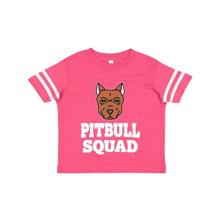 

Inktastic Dog Pitbull Squad Gift Toddler Boy or Toddler Girl T-Shirt