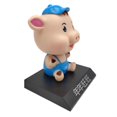 thumbnail image 2 of Muñeca Bobblehead de Cartoon Zulema Decoración para Salpicadero de Coche Azul, 2 of 7