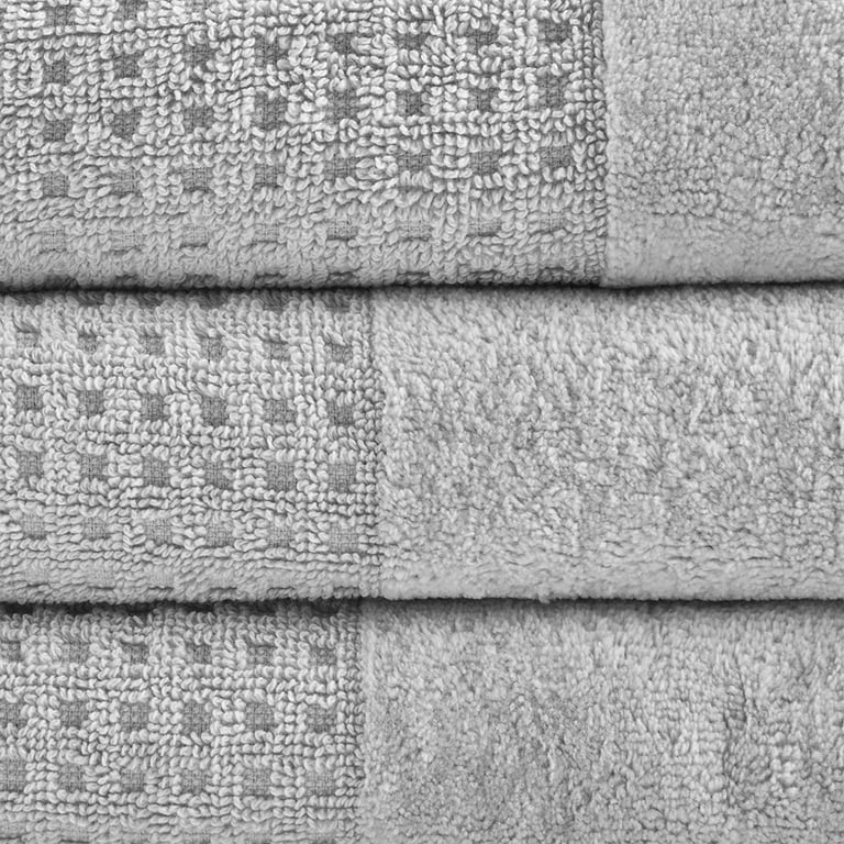 Gracie Mills Cotton Jacquard Antimicrobial Bath Towel 6 Piece Set 