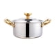 thumbnail image 1 of Olla individual para ramen coreano Soledad olla para estofado multiusos acero inoxidable 16,4 cm, 1 of 9