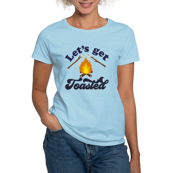CafePress - LET's GET TOASTED T Shirt - Women's Classic T-Shirt