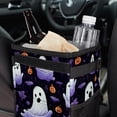 thumbnail image 6 of Ghost Foldable Car Trash Can with Lid, Leak-Proof Car Trash Bin, Hanging Storage Bag Car Garbage Can, 6 of 6