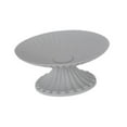 thumbnail image 4 of Candelabro decorativo para decoración del hogar, bandeja para velas para sala de estar, eventos especiales Gris, 4 of 9