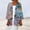 #0019-Silver, variant on Women's Sequin Cardigan Lightweight 3/4 Sleeve Open Front Party Sparkle Clubwear Glitter Cover Ups Stylish Sequin Jackets Gift