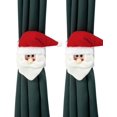 thumbnail image 2 of Set de sujetadores de cortinas navideños, 2 of 4