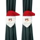 thumbnail image 2 of Set de sujetadores de cortinas navideños, 2 of 4