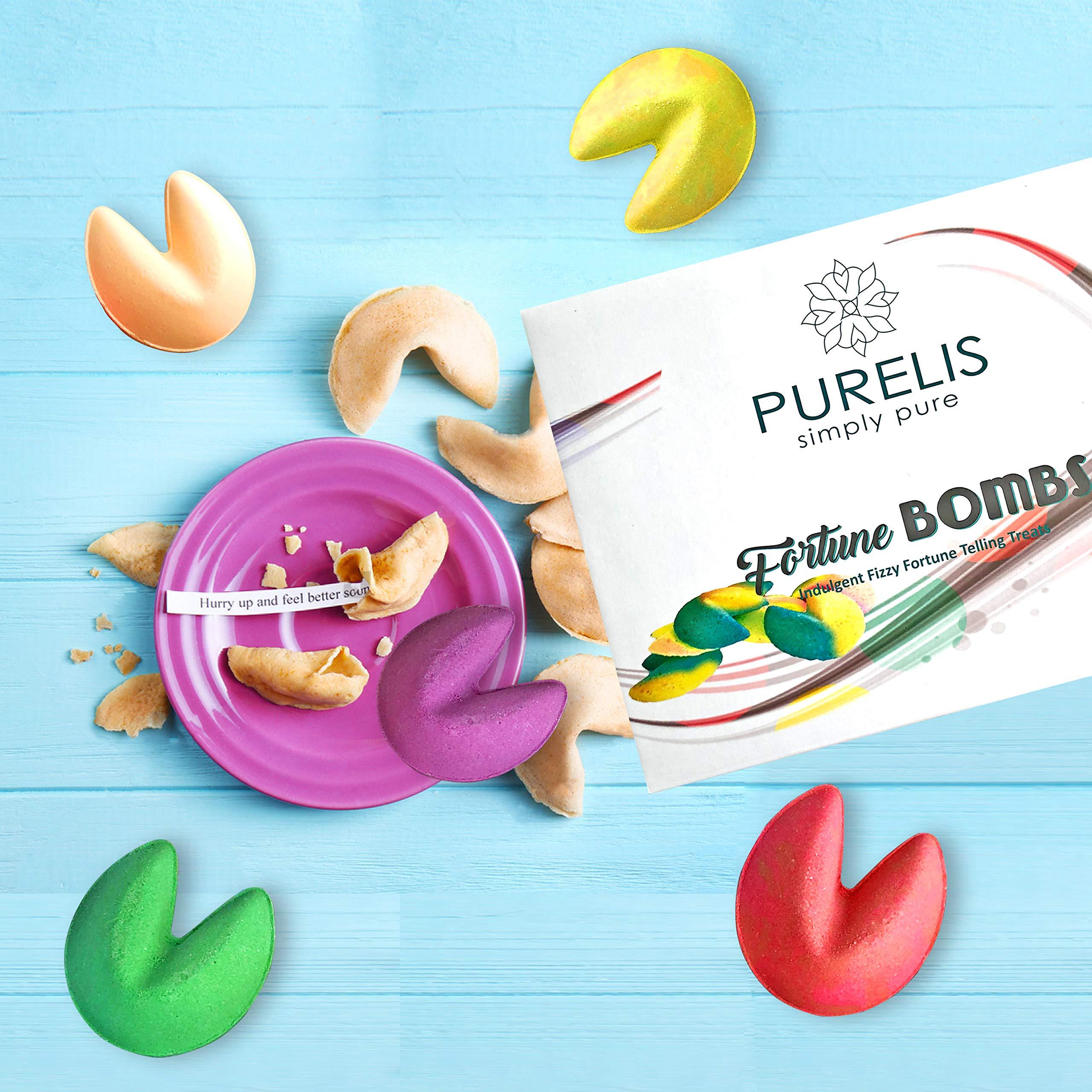 Purelis B07W72NKT8 Bath Bombs Gift Set with Fortune Telling Soothing for Women - 24 Piece