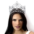 thumbnail image 2 of #16571 - Flower of The River Tiara with Combs 4.5" Tall, 2 of 5