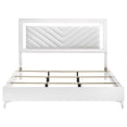thumbnail image 4 of Cassia Eastern King LED Panel Bed White High Gloss, 4 of 11