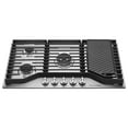 thumbnail image 2 of GASLAND Master Series 36 Inch Gas Cooktop with Griddle PRO GH3905SS1FC with 5 Burners,CSA certified,120V Plug-in, NG/LPG Convertible, 2 of 8