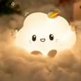 thumbnail image 1 of Luz nocturna para niños, luz nocturna LED brillante para bebés, enchufe eléctrico, luz nocturna de nube sensible al tacto recargable por USB para adultos, niñas, niños, lámpara de noche portátil para, 1 of 5