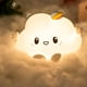 thumbnail image 1 of Luz de noche para niños, luz LED de noche para bebés con enchufe, luz de nube táctil recargable por USB para adultos, niñas y niños, luz de noche portátil para niños, lámpara de silicona de 7 colores., 1 of 5