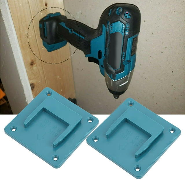 Estante De Almacenamiento De Herramientas, Soporte De Máquina De 2 Piezas Soporte De Almacenamiento De Montaje En Pared Dispositivos De Fijación De Base Soporte De Herramienta