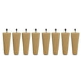 thumbnail image 1 of 8pcs Sofa Legs Wood Furniture Legs Couch Legs Mid-Century Modern Replacement Leg, 1 of 8