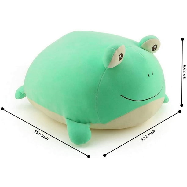 Frog Plush Pillow Round Plush Pillow Super Soft and Comfortable