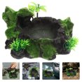 thumbnail image 2 of Plat Décoratif pour Reptiles Bol en Résine pour Reptiles Bol d'Eau pour Terrarium Accessoire de Collation, 2 of 8