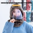 thumbnail image 2 of EIMELI No Fog Clear Face Mask Transparent Plastic Reusable Visible Mouth Nose Wire Adjustable Adult, 2 of 6