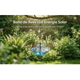 thumbnail image 2 of Solar Powered Hummingbird Feeder Fountain Outdoor, 2-in-1 Hummingbird Bath Fountain and Feeder, Hanging Birdbath Bowl for Garden Backyard Patio,Blue, 2 of 6